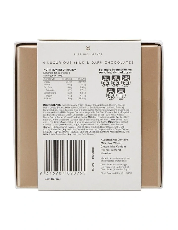 Gold Mini Treat Chocolate Box 40g image 2