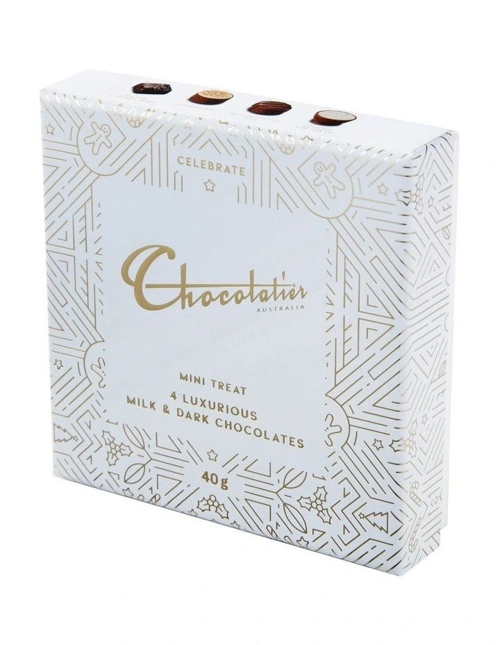 Gold Mini Treat Chocolate Box 40g image 3