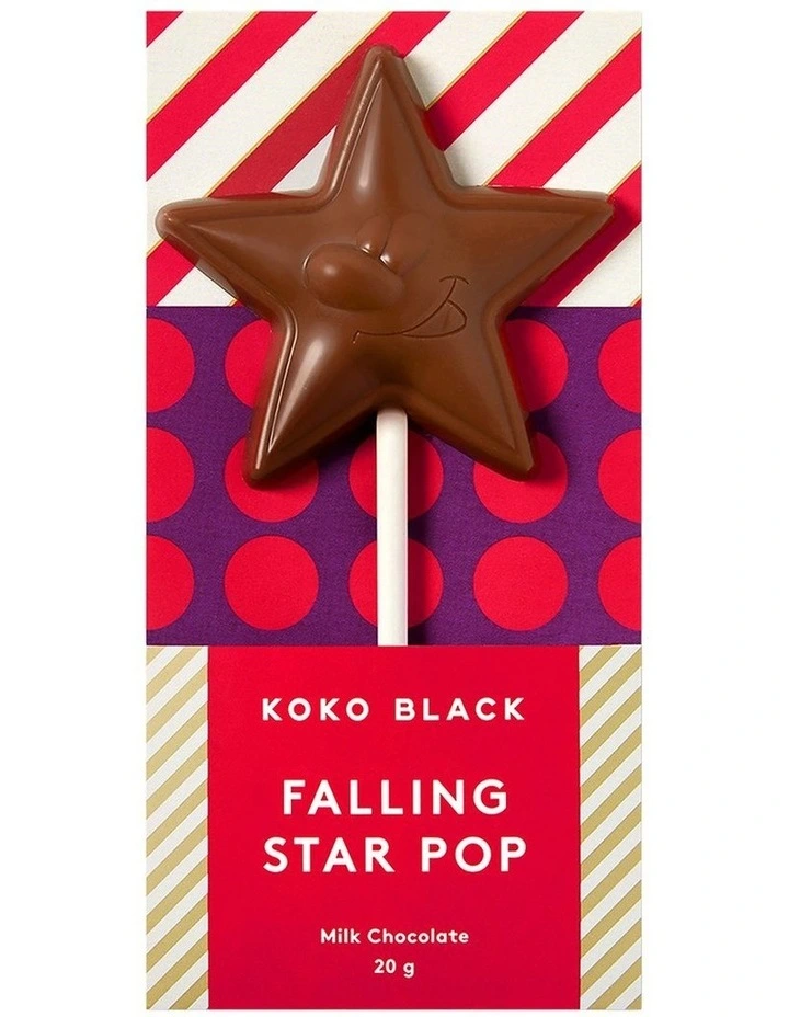 Falling Star Pop Milk Chocolate 20g image 1