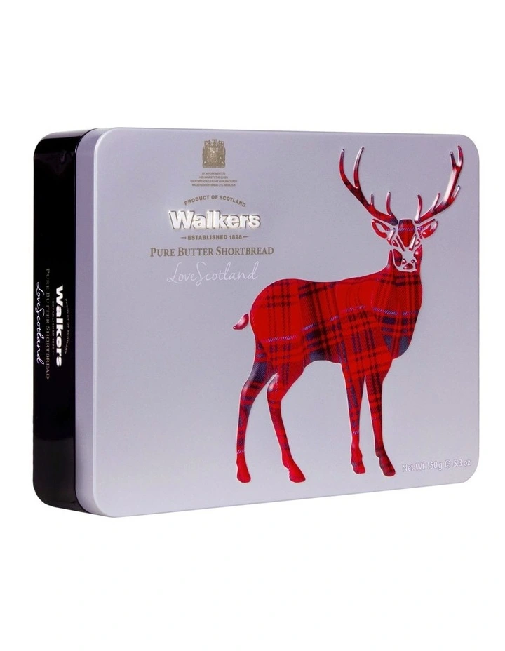 Scottish Icon Tin Shortbread Stag 150g in Multi image 1