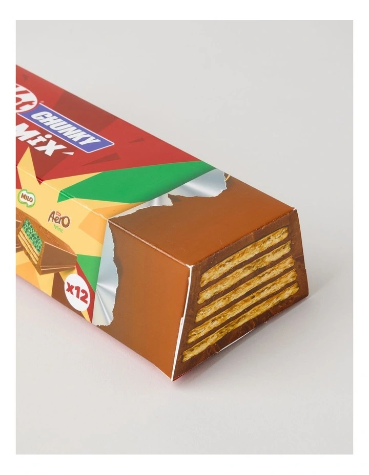 Personalised Chunky Gift Box 12 Pieces in Multi image 3