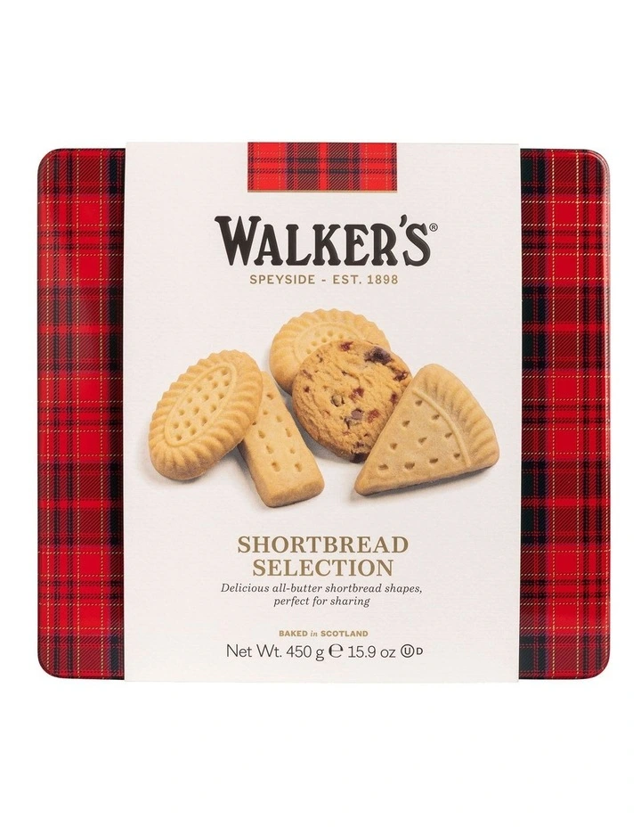 Walkers Classic Shortbread Selection Myer 125th anniversary 450g image 1