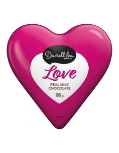 Love Heart Milk Chocolate 100g