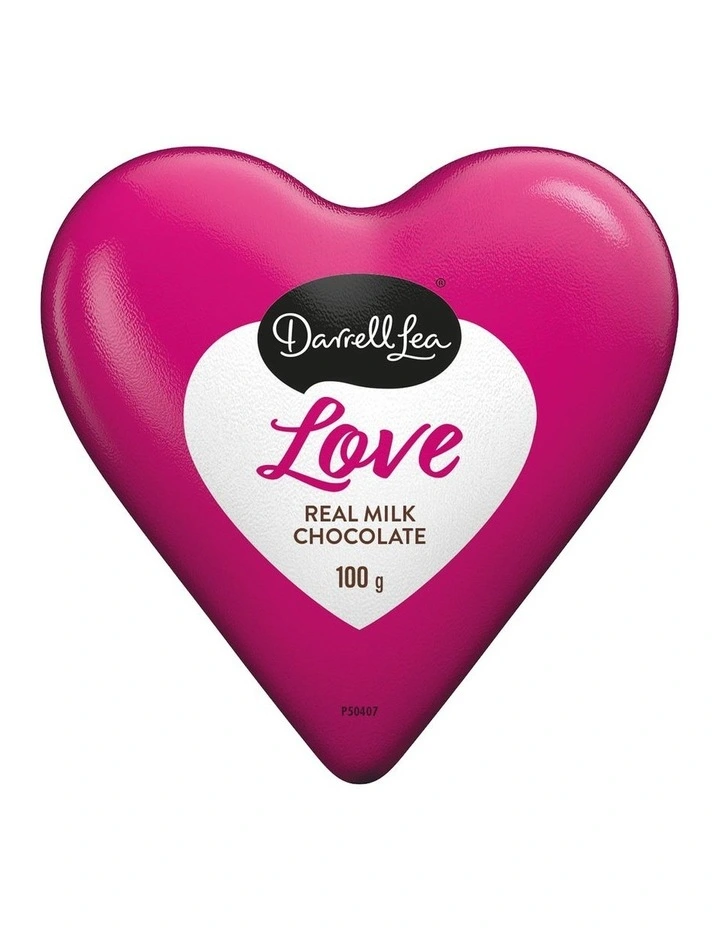 Love Heart Milk Chocolate 100g image 1