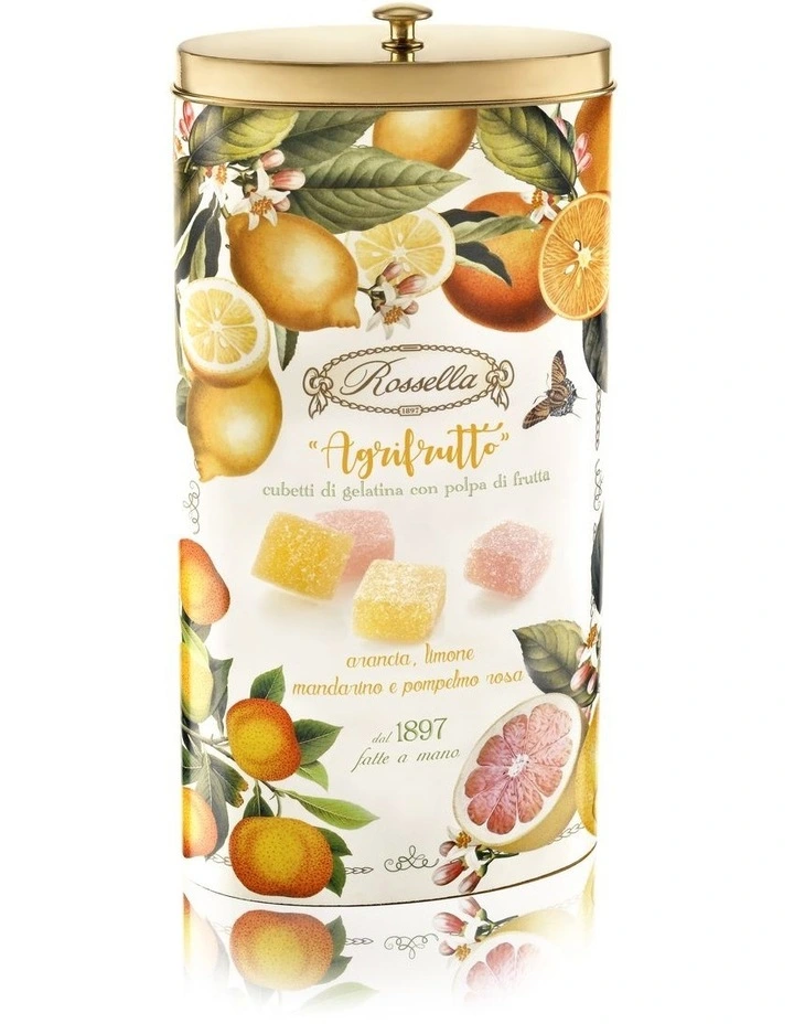 Assorted Pates De Fruits Oval Tin Citrus 250g image 1