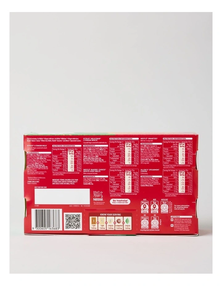 Personalised Festive DIY Kit Santa's Cabin or Tree Boxed Chocolate 723g image 3