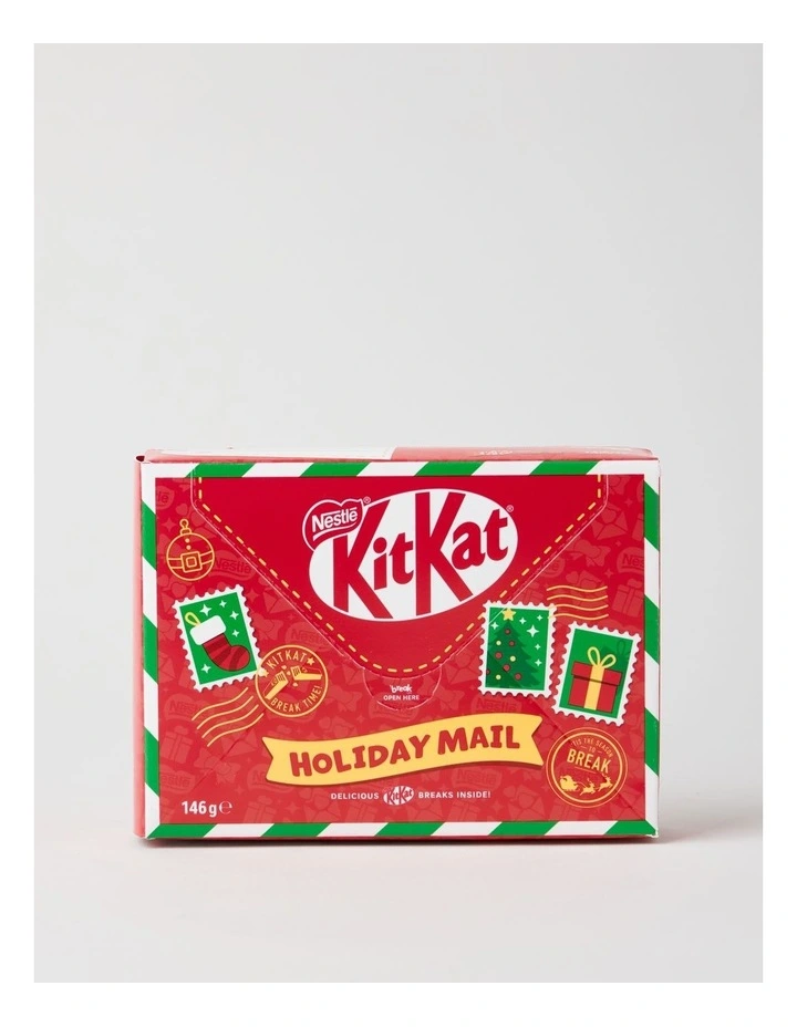 Personalised Holiday Mail Boxed Chocolate 146g image 1