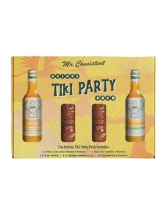 Deluxe Tiki Party Pack 2x750ml in Multi