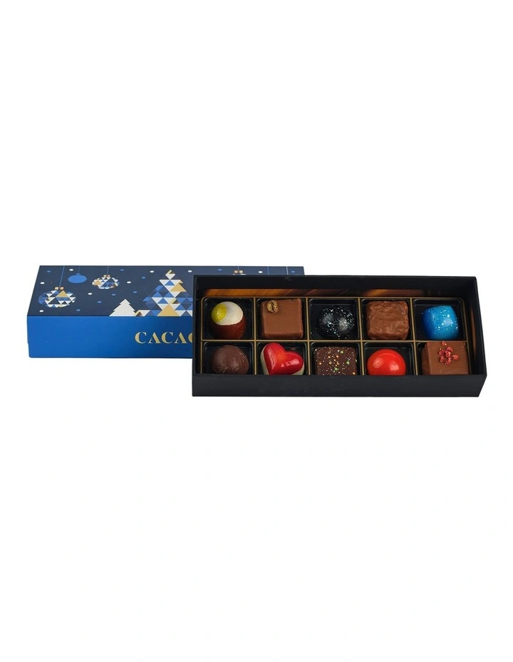 Cacao Chocolate Gift Box 10pc 90g image 1