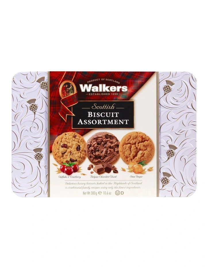 Biscuit Tin With Sleeve 300g image 1