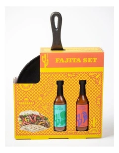 Fajita Pan and Salsa Set