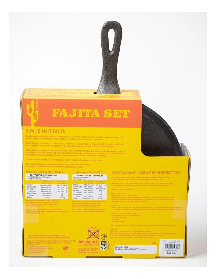 Fajita Pan and Salsa Set image 2