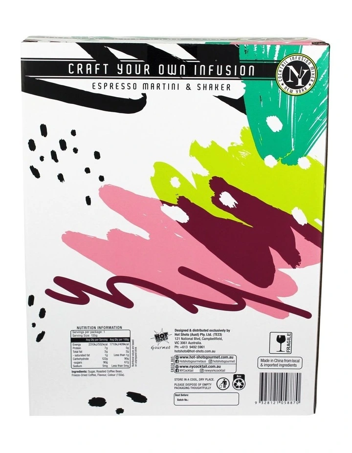 Espresso Martini and Shaker Set Just Add Vodka image 2