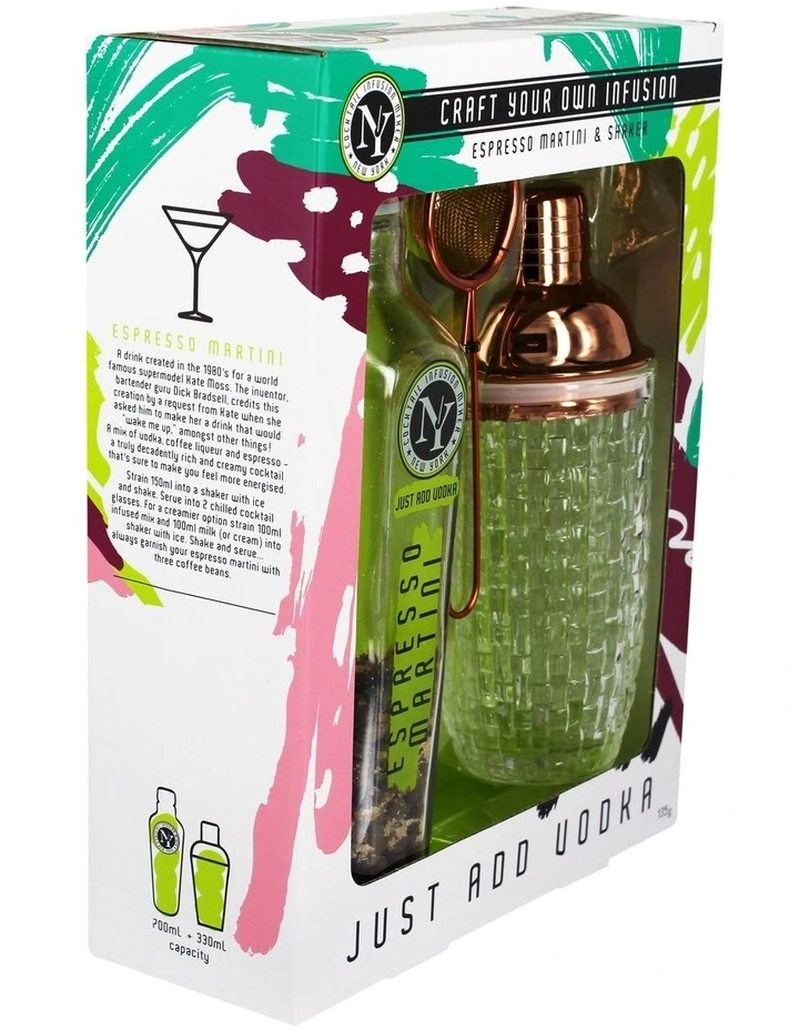 Espresso Martini and Shaker Set Just Add Vodka image 3