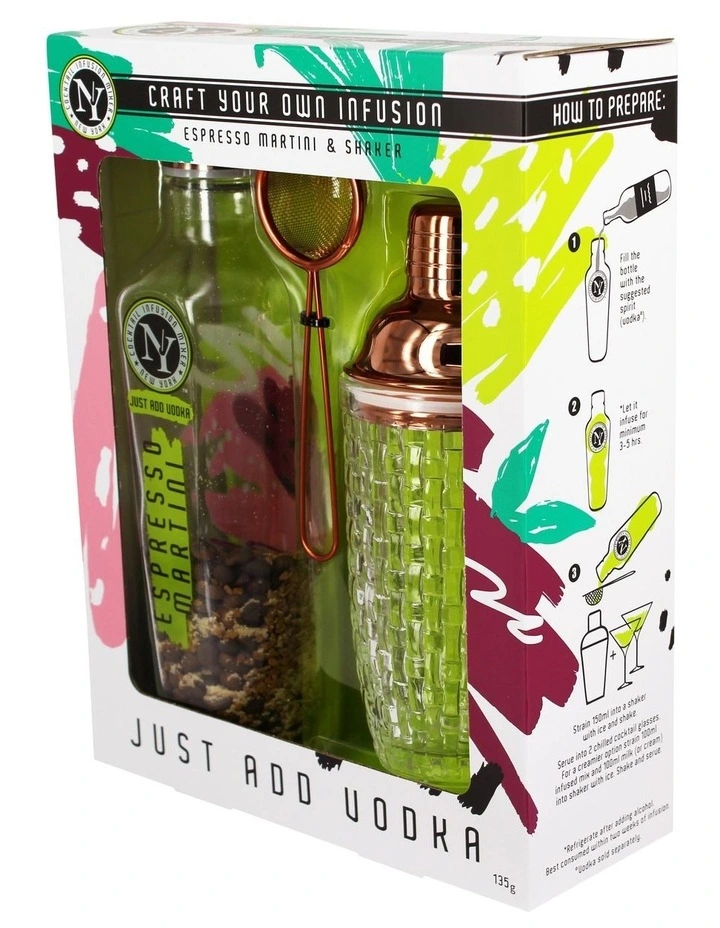 Espresso Martini and Shaker Set Just Add Vodka image 4