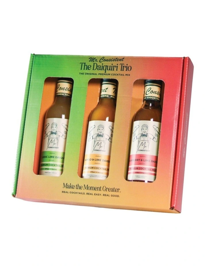 Classic Lime, Strawberry, Mango Daiquiri Gift Set in Multi image 1