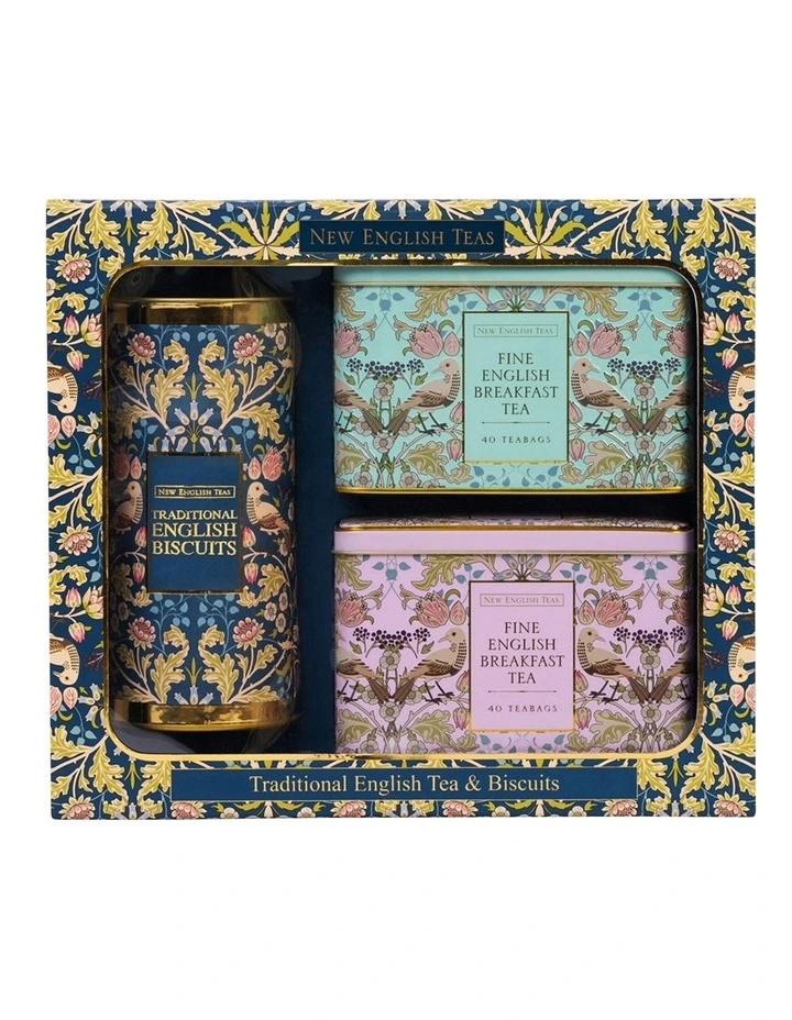 Luxury Tea and Biscuits Gift Set 360g image 1