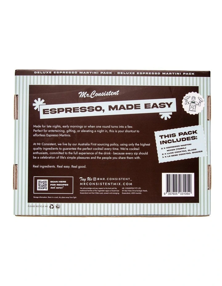 Mr. Consistent Deluxe Espresso Martini Pack image 2