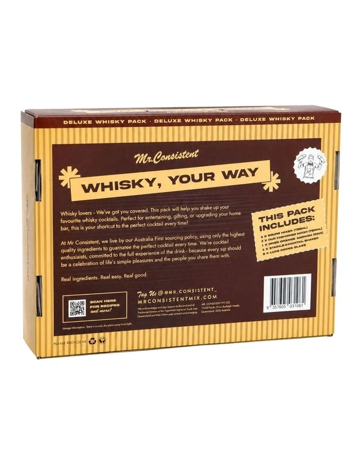 Mr. Consistent Deluxe Whiskey Pack image 3