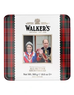 Walkers The Prince & Princess of Wales Tin Union Jack Shortbread 300g