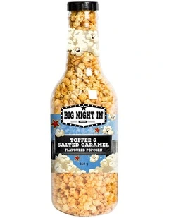 Toffee And Salted Caramel Flavoured Popcorn 200g