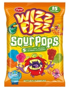 Sour Lollipops 120g