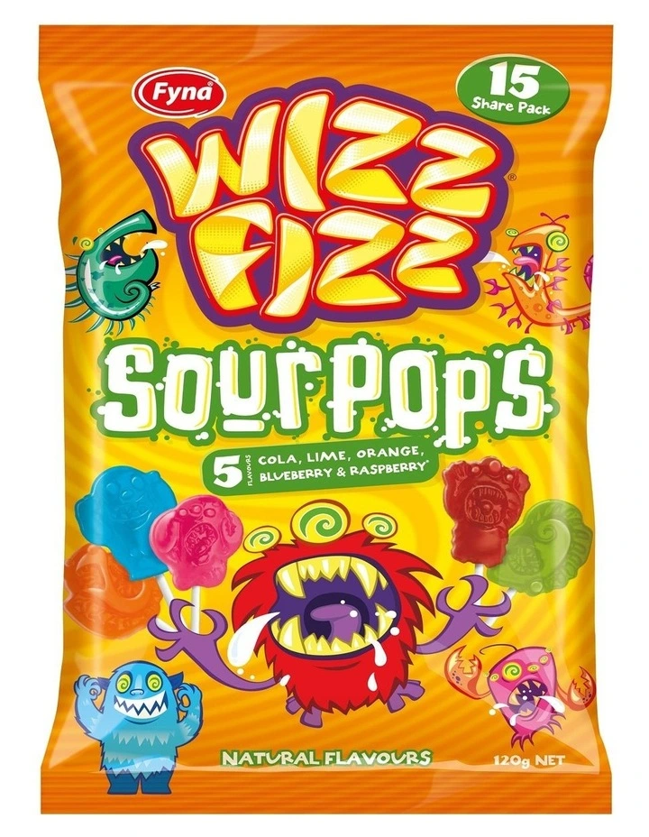 Sour Lollipops 120g image 1