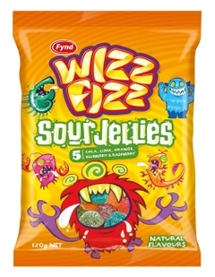 Sour Jellie Monsters 120g