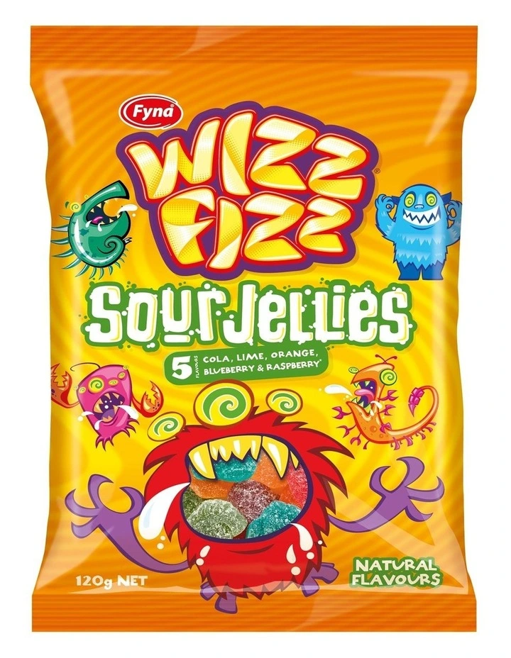 Sour Jellie Monsters 120g image 1