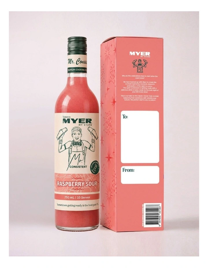 Mr. Consistent Myer Exclusive Mixer- Clover Club 750ml image 2