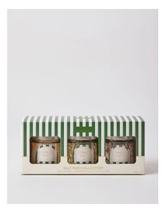 Flavoursome Salt Rub Collection with Bamboo Spoon 520g