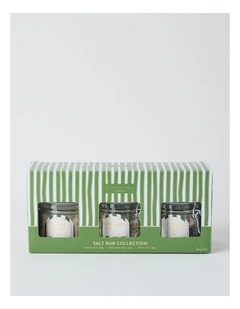 Flavoursome Salt Rub Collection with Bamboo Spoon 520g