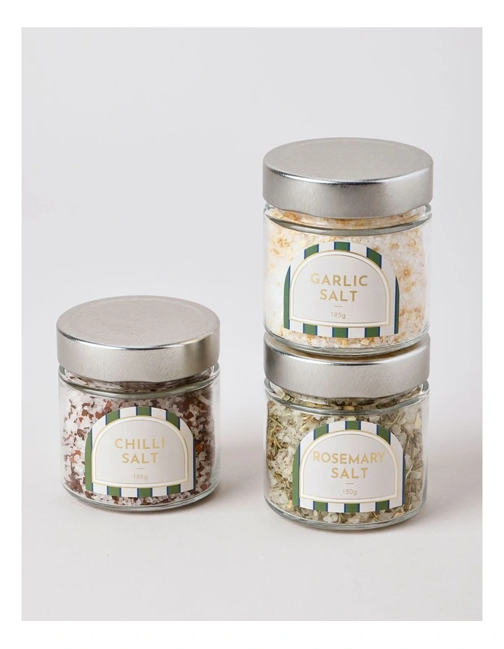 Flavoursome Salt Rub Collection with Bamboo Spoon 520g image 2