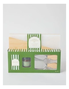 Flavoursome Marble Cheeseboard Set 78G