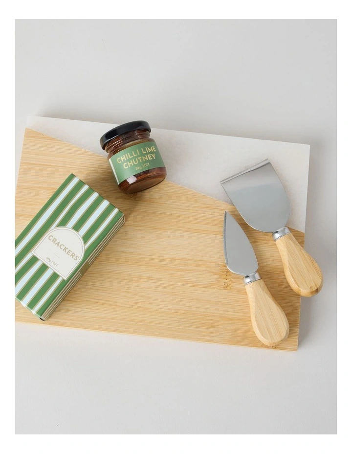 Flavoursome Marble Cheeseboard Set 78G image 3