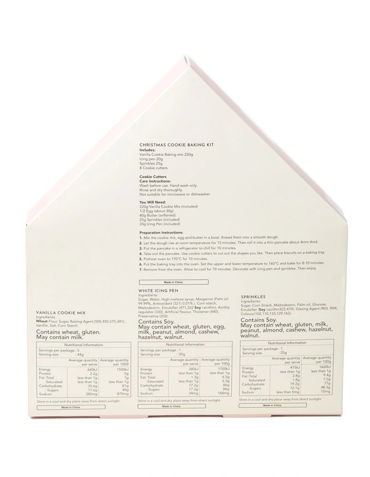 Christmas Cookie Baking Kit 265g image 5