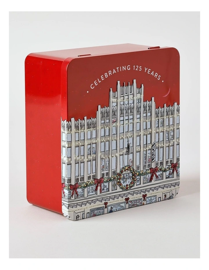125th Anniversary Embossed Tea Tin 20 Bags And Shortbread 220g image 2