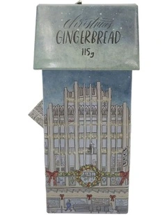 Musical Shop Tin with Gingerbread 115g