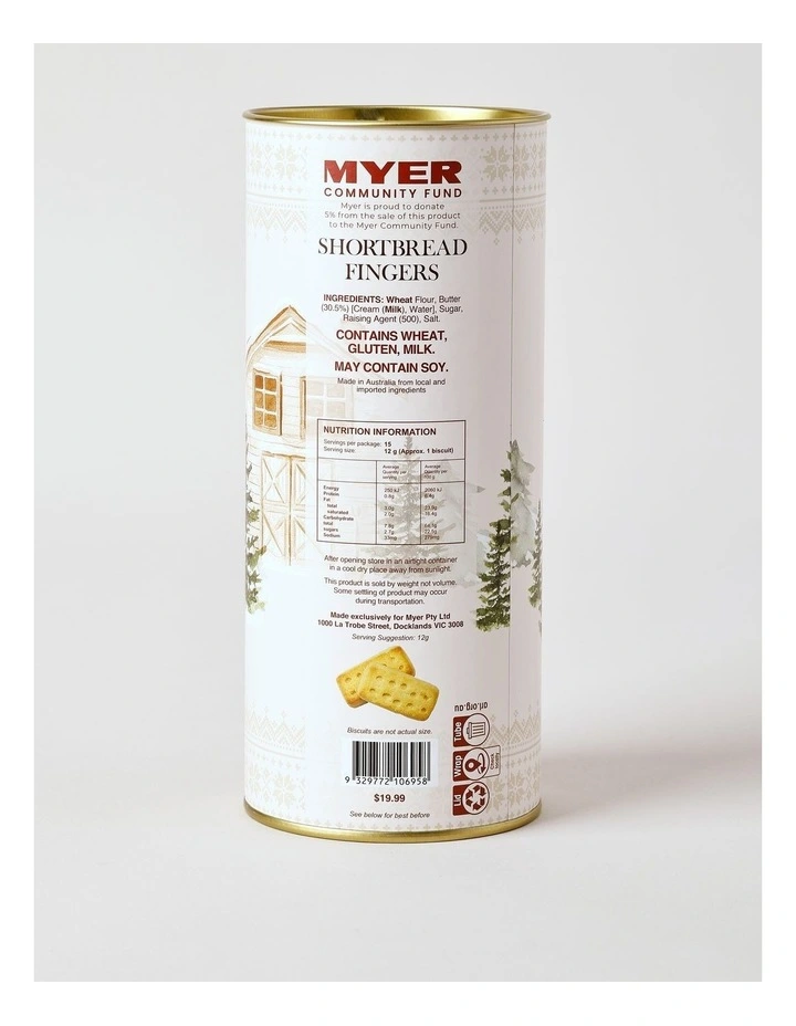 Dawson 2025 Charity Bear Tube With Shortbread 180g image 2