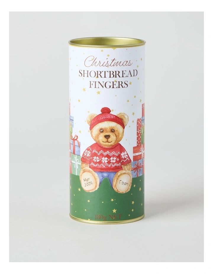 Ethan 2026 Myer Charity Bear Tube with Shortbread Fingers 180g image 1