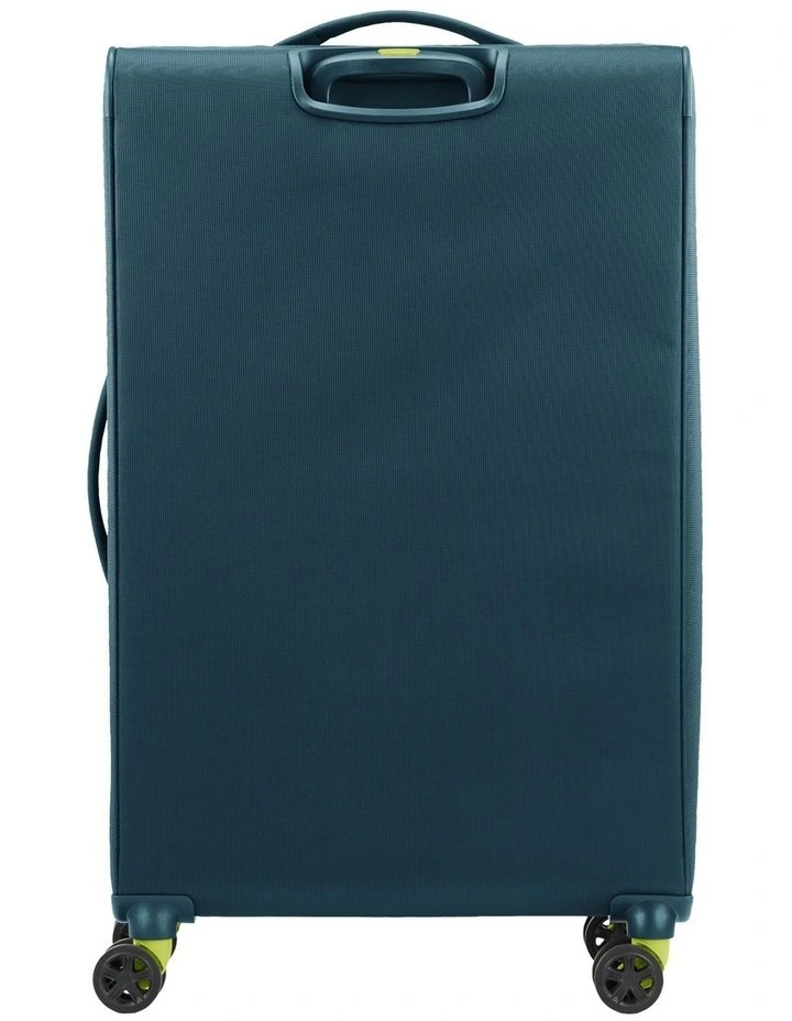 Applie 4E Spinner 82/31 TSA Varsity Suitcase in Green image 4
