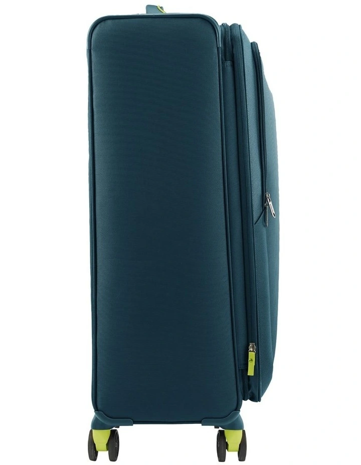 Applie 4E Spinner 82/31 TSA Varsity Suitcase in Green image 5