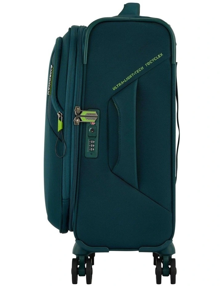 Applite 5 55cm Spinner Suitcase in Varsity Green image 3