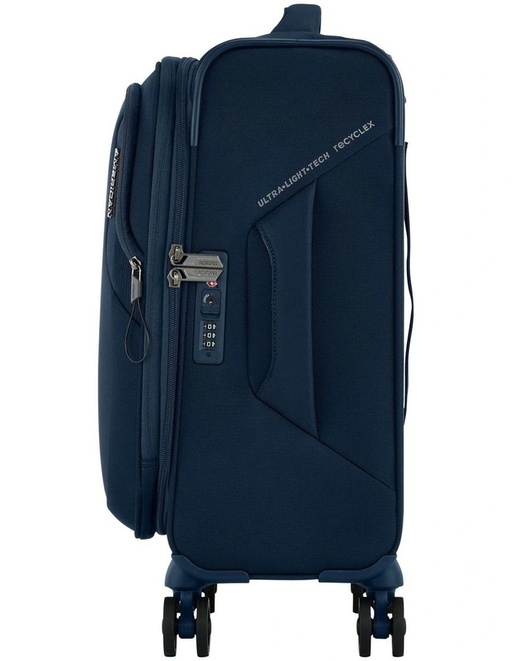 Applite 5 55cm Spinner Suitcase in Navy image 3