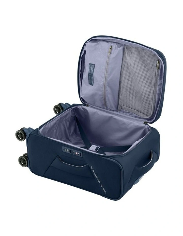 American Tourister Applite 5 CarryOn 55cm Expandable Suitcase in Navy MYER