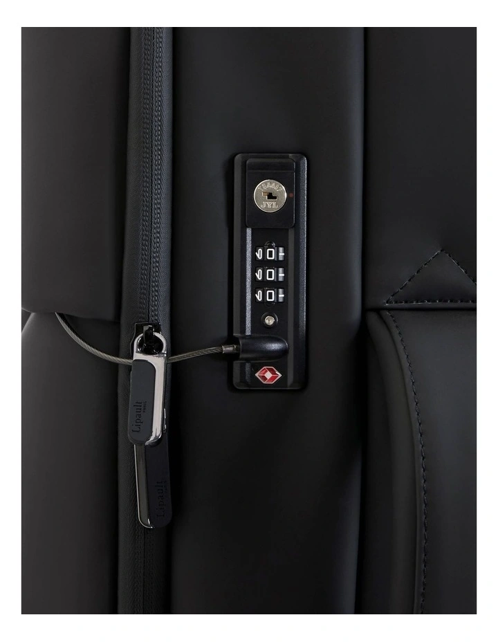 Lost In Berlin Cabin 2.0 Suitcase 55cm in Black image 4
