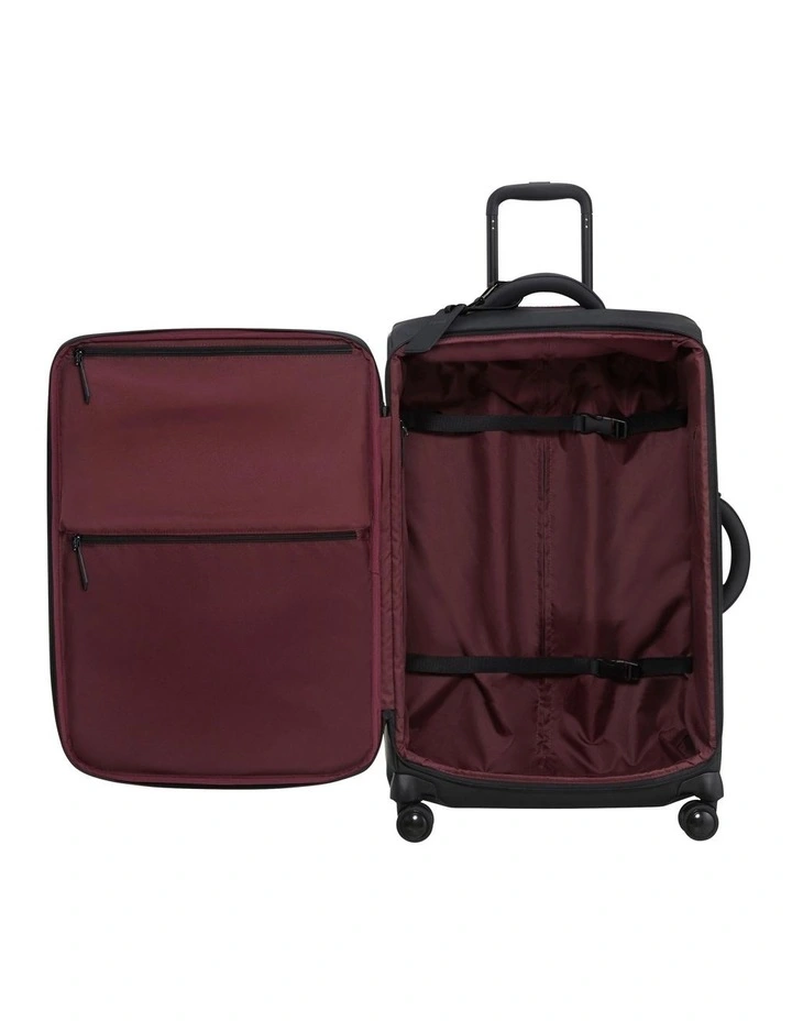 Lost In Berlin Long Trip 2.0 Suitcase 70cm in Black image 2