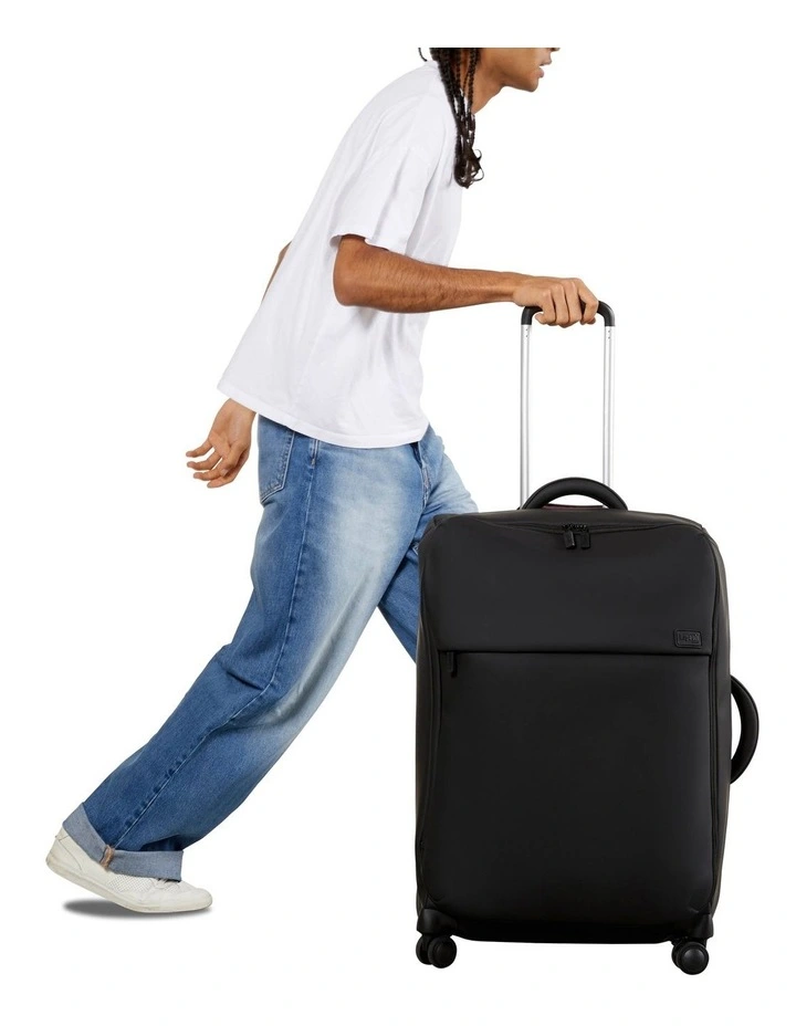 Lost In Berlin Long Trip 2.0 Suitcase 70cm in Black image 7