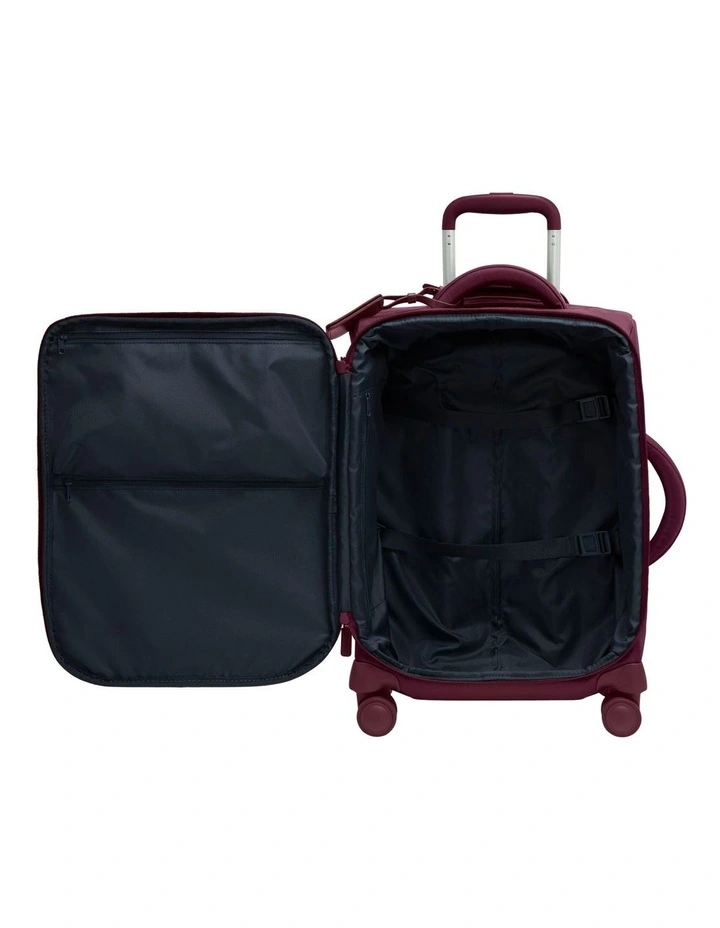 Plume Cabin Suitcase 55cm in Red image 2