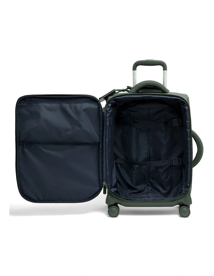 Plume Cabin Suitcase 55cm in Green image 4
